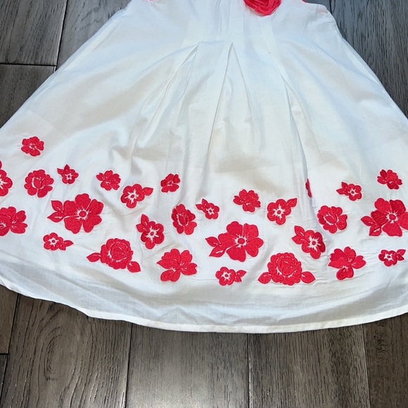 NWT savannah sleeveless, floral, pleated dress - Picture 3 of 7